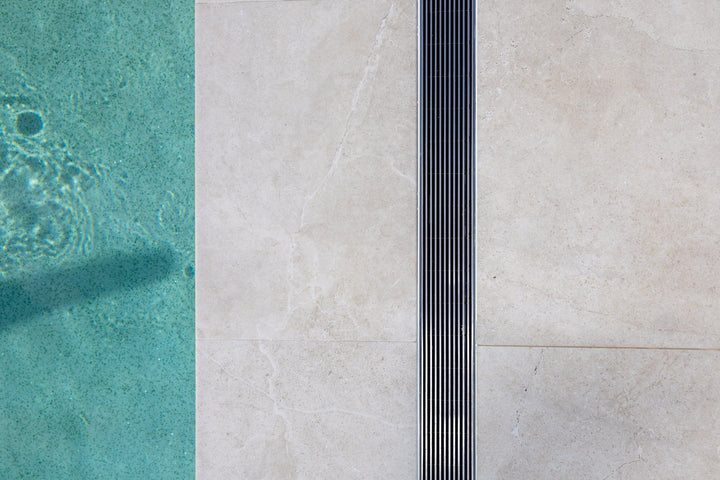 PLASTIC STRIP DRAIN KIT + SS HEELGUARD GRATE - Network Steel