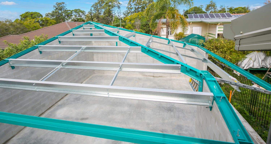 Hawthorne Pool Roof Installation - Network Steel