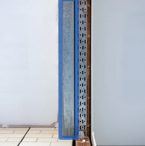Smart Lintel™ Galvanised Steel Double Ribbed Brick Lintel - 100mm x 100mm x 6mm